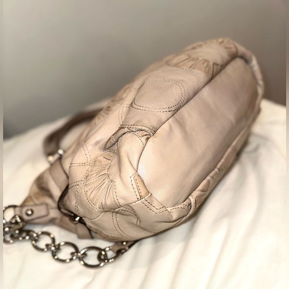 COACH MONOGRAM SHOULDER BAG - Picture 14 of 16